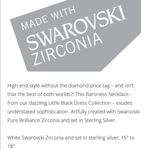 Touchstone Crystal “Baroness Necklace” 3.55 Carat - Picture 2 of 5